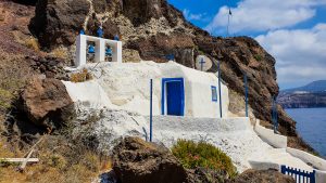Kościół Agios Nikolaos na plaży Balos