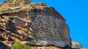 Niezwykłe formy skalne obok plaży Balos